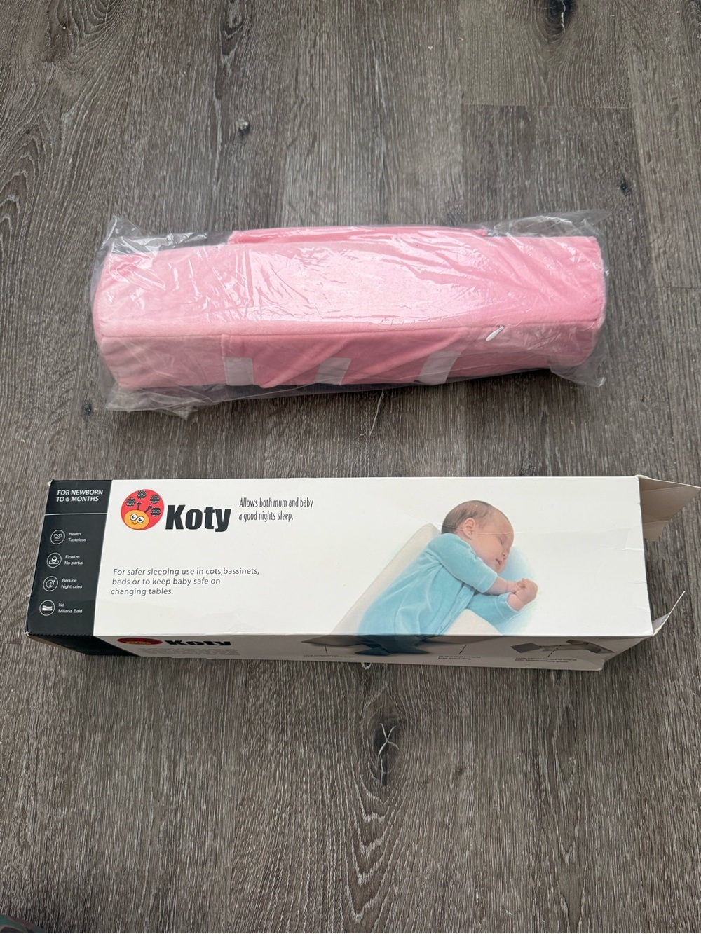 Safer Sleeper Adjustable Side Sleeping Pillow | New in Box | Newborn–6 Mo.